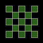 checker board.